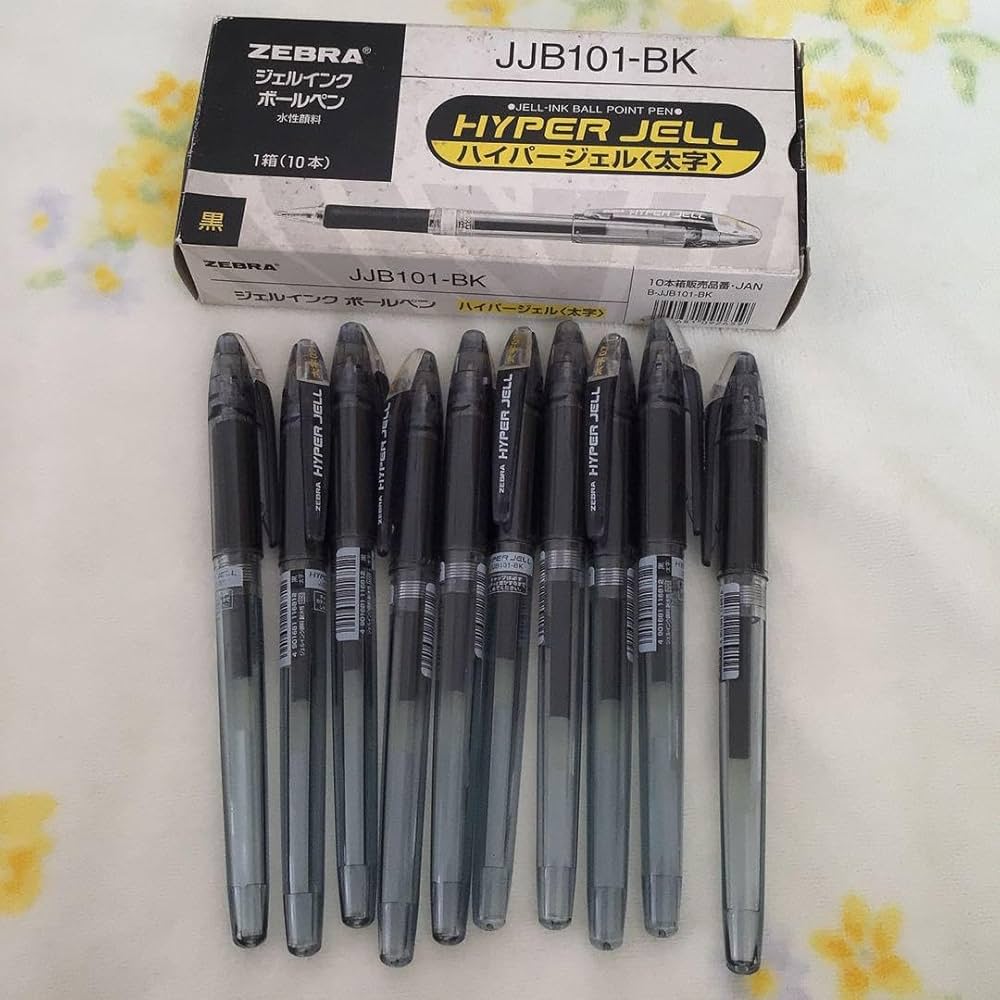 HYPER JELL セット ZEBRA HYPER JELL 10色 ジェルインク ボールペンセット 文房具